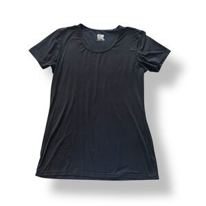 [32 Degrees Cool] Black Short Sleeve Activewear Tee